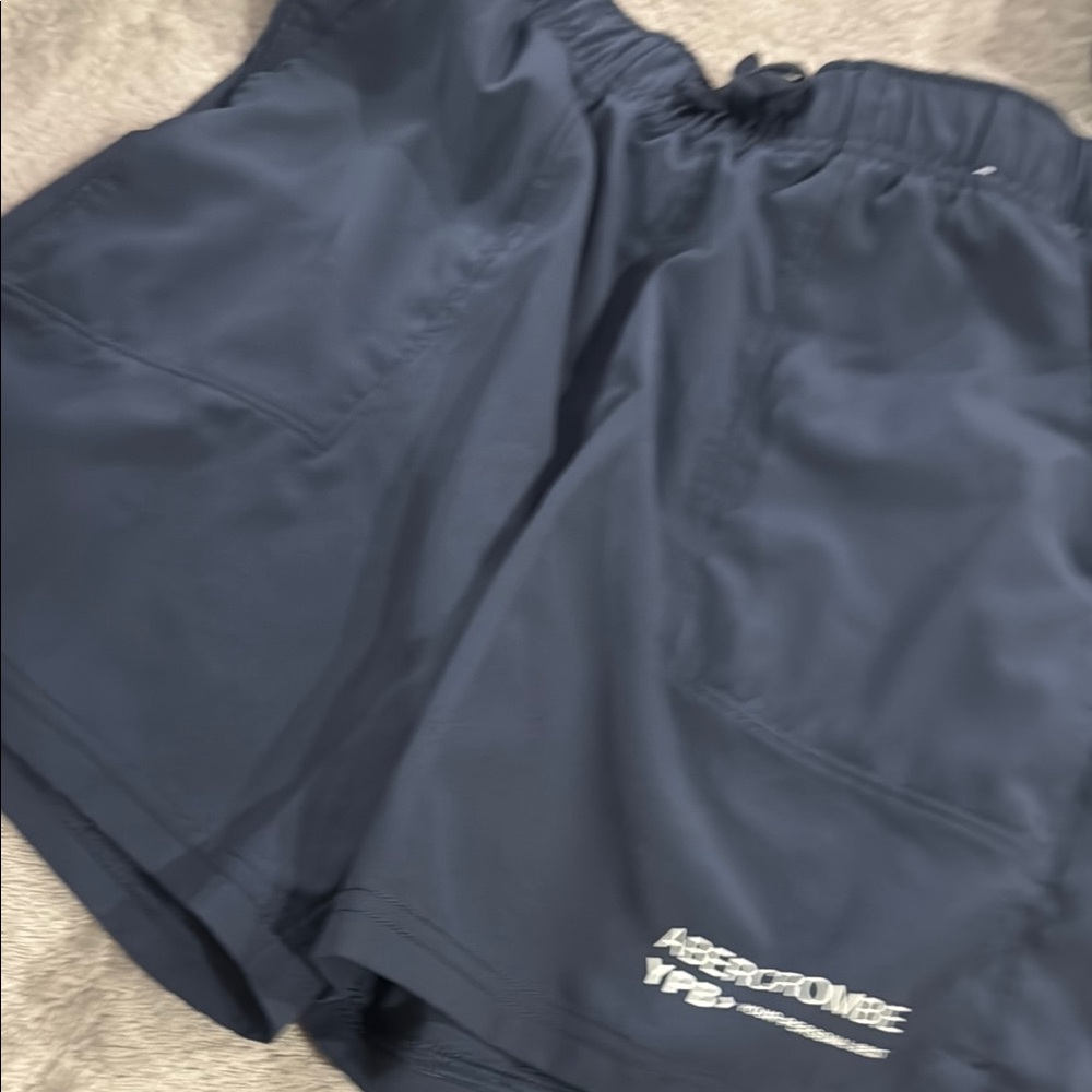 Abercrombie Navy Blue Shorts